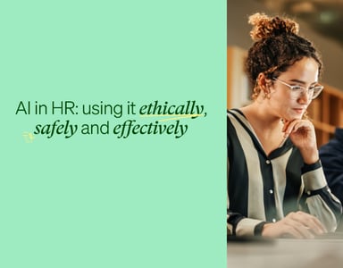 Image for AI in HR webinar: how to use AI ethically, safely and effectively