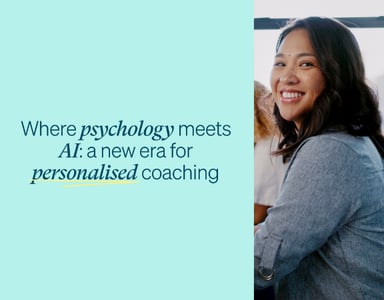 Image for Psychology and AI webinar: personalised coaching for better learning