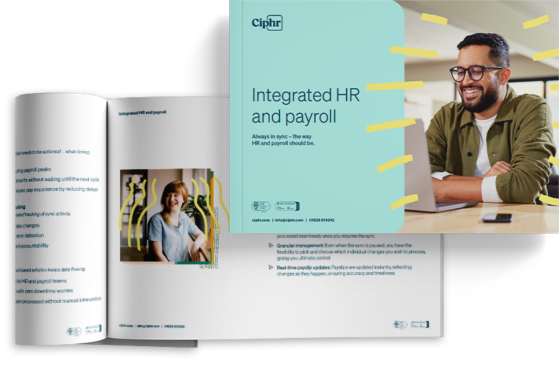 Integrated HR and payroll